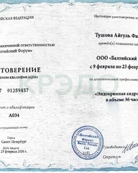 Сертификат 2